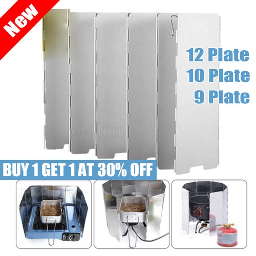 Stove wind shield - wind, 9-12plates