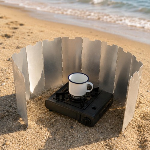 Stove wind shield 12plates - stove,