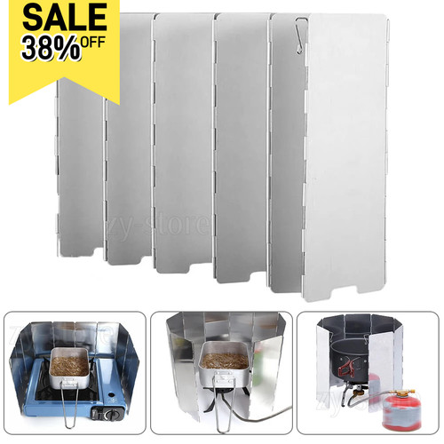Stove wind shield 12plates - stove, 9-12plates