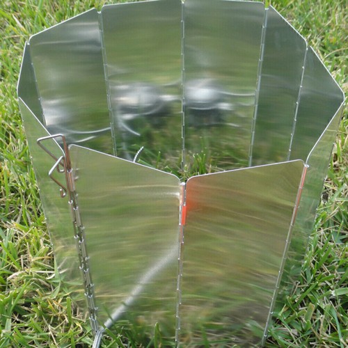 Aluminium camping stove - aluminium,