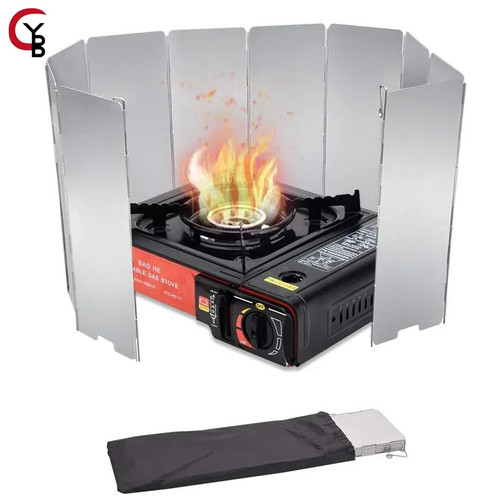 Aluminum camping stove - camping,